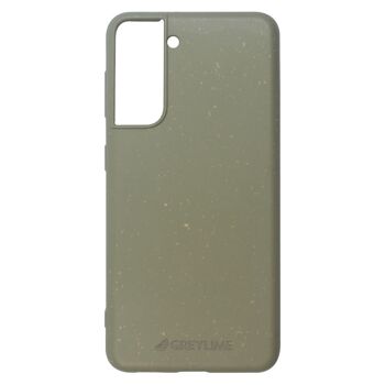 Coque biodégradable Samsung Galaxy S21 verte 1