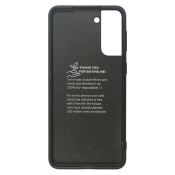 Coque biodégradable Samsung Galaxy S21 Noir 2