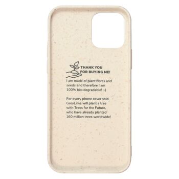 Coque Biodégradable iPhone 12/12 Pro Beige 2