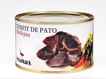 Confit de Canard Gésiers Malvasia, boîte ronde 320g 1