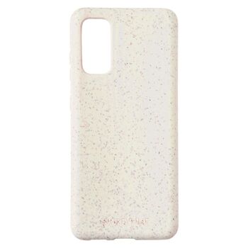 Coque biodégradable Samsung Galaxy S20 Beige 1