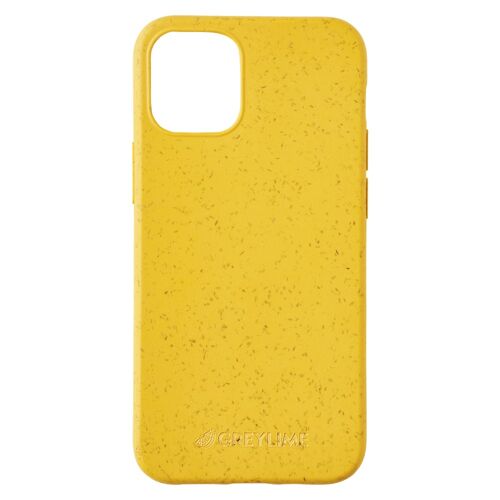 iPhone 12 Mini Biodegradable Cover Yellow