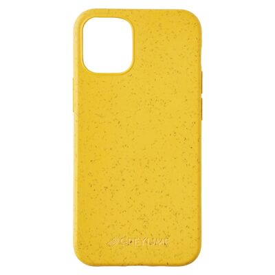 Coque Biodégradable iPhone 12 Mini Jaune