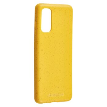 Coque Biodégradable Samsung Galaxy S20 Jaune 2