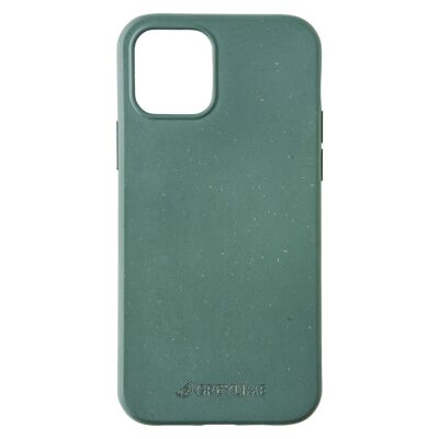 Cover iPhone 12/12 Pro Biodegradabile Verde Scuro