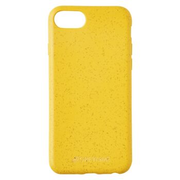 Coque Biodégradable iPhone 6/7/8/SE Jaune 1