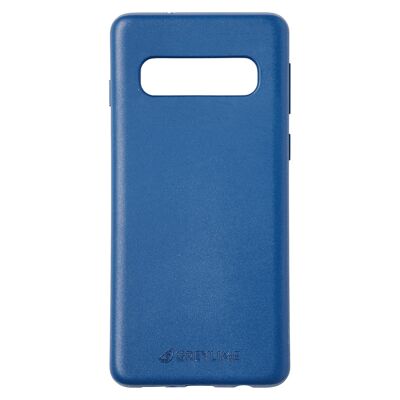 Coque biodégradable pour Samsung Galaxy S10, bleu marine