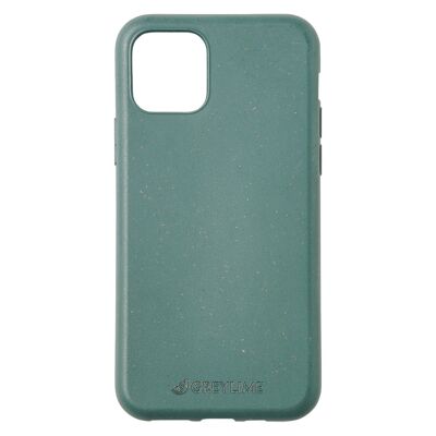 Cover iPhone 11 Pro Max Biodegradabile Verde Scuro