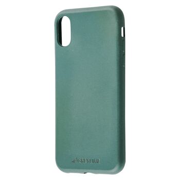 Coque iPhone XR Biodégradable Vert Foncé 3