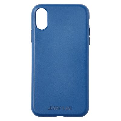 Cover iPhone XR Biodegradabile Blu Navy