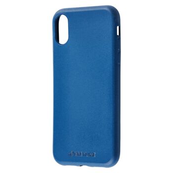 Coque iPhone XR Biodégradable Bleu Marine 2