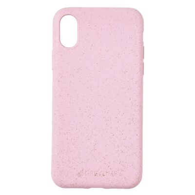 Coque iPhone X/XS Biodégradable Rose