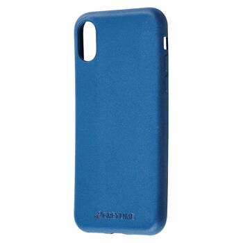 Coque iPhone X/XS Biodégradable Bleu Marine 3