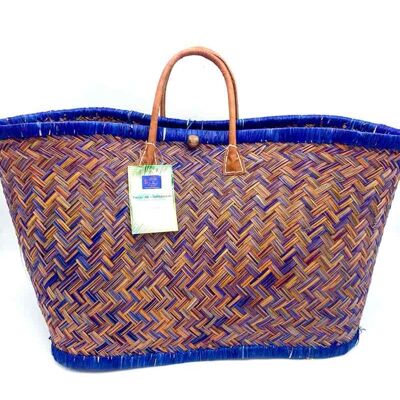 Madagascar basket - dark blue