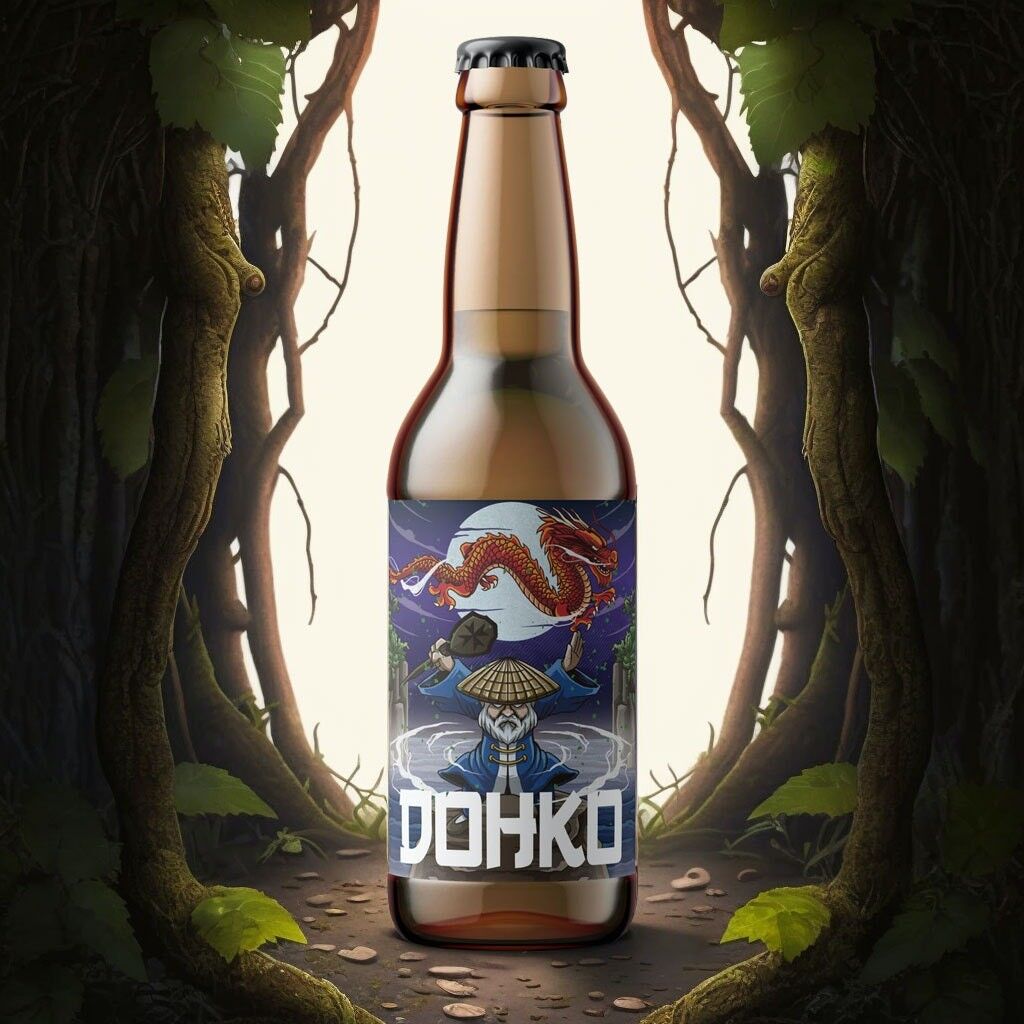 Cerveza blanca ecológica con pimienta Timut 🐉 Dohko 33cl