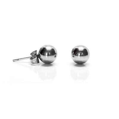 Tiina earrings, 6 mm