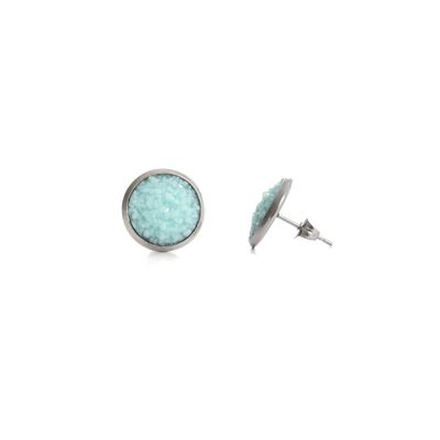Seireeni earrings, ice-only 12 mm