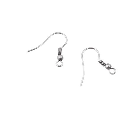 Earring hook, Jewelry steel (3 pairs)