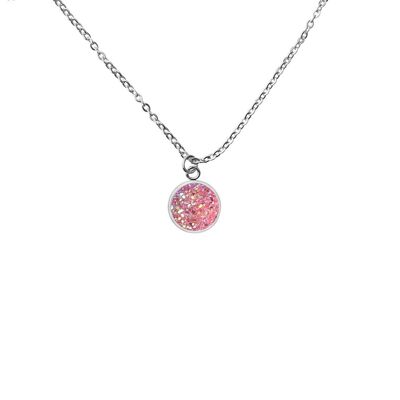 Seireeni pendant, pink 8 mm