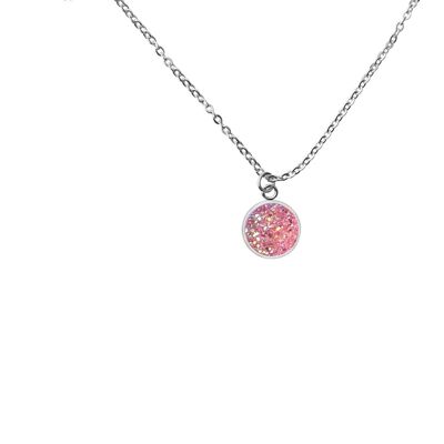 Seireeni pendant, pink 8 mm