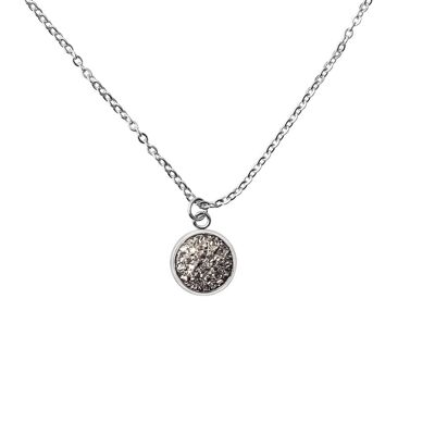 Seireeni pendant, grey 12 mm