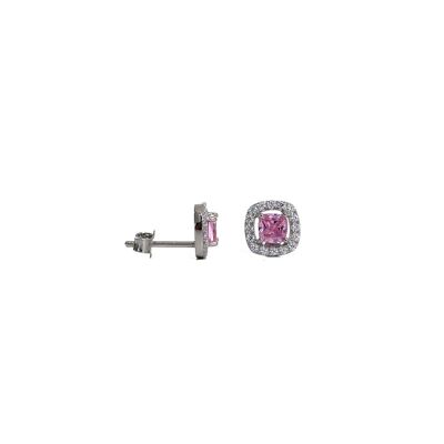 Prinsessa earrings, pink