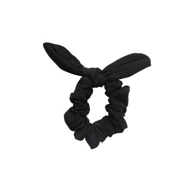 Bow tiecrunchie, black