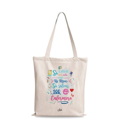 Tote Bag – If you save a life you are a hero, if you save