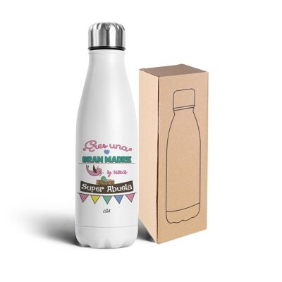 Botella Acero inoxidable 750ml – Eres una gran madre