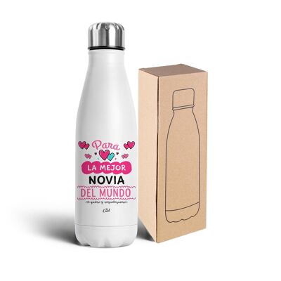 Botella Acero inoxidable 750ml – Para la mejor novia