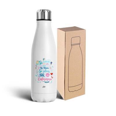 750-ml-Edelstahlflasche – Wenn Sie ein Leben retten, sind Sie es