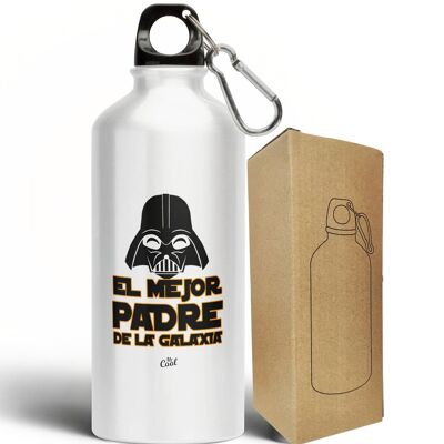 Aluminum Bottle 500ml - The best father in the galaxy