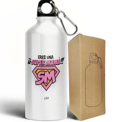 Aluminum Bottle 500ml - You are a super mom