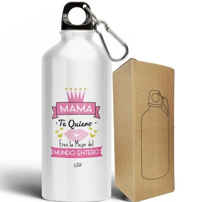 Aluminum Bottle 500ml – Mom I love you, you are the best