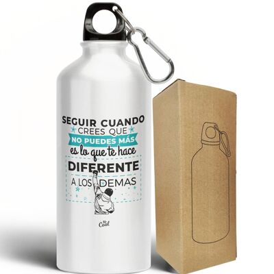 Botella Aluminio 500ml – Seguir cuando crees que no puedes