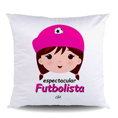 Cojin  – Espectacular Futbolista Niña