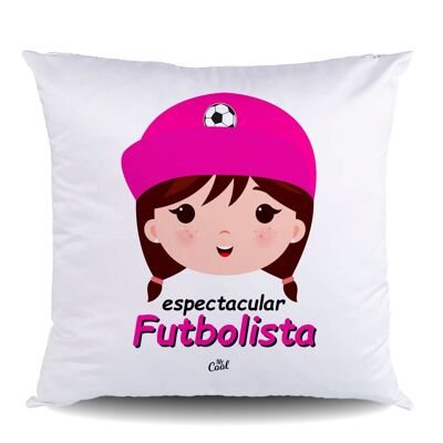 Cushion – Spectacular Girl Soccer Player