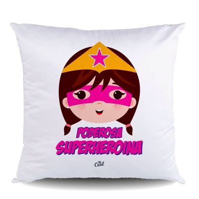 Coussin – Superhéroïne puissante