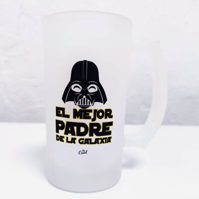 500ml beer mug - The best dad in the galaxy