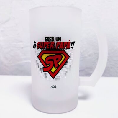 500ml beer mug - You are a super dad