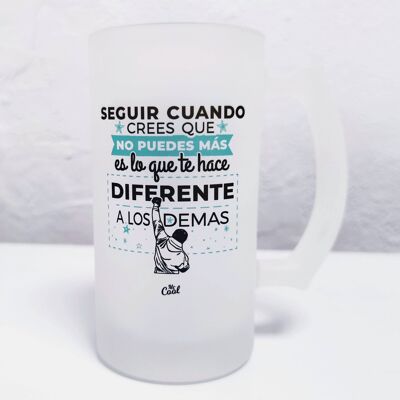 Chope à bière de 500 ml - Continuez quand vous pensez que vous ne pouvez pas