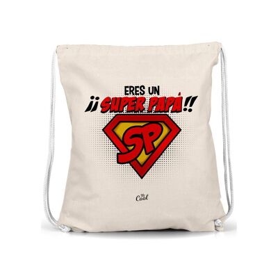 Drawstring Bag – Du bist ein super Papa