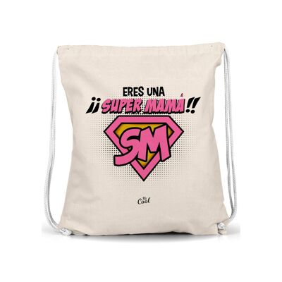 Backpack Sack - You are a super mom