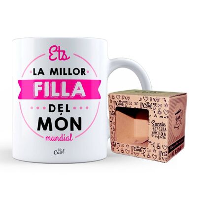 Katalanische Tasse – Ets la millor filla del món