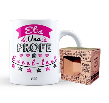 Mug catalan – Ets una profe excel-lent