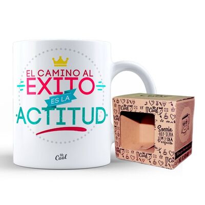 Mug – The way to success is attitude