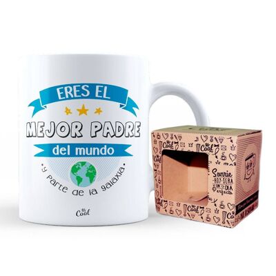 Taza – Eres el mejor padre del mundo y parte de la galaxia