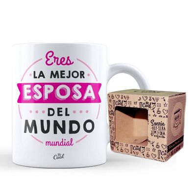 Taza – Eres la mejor esposa del mundo mundial