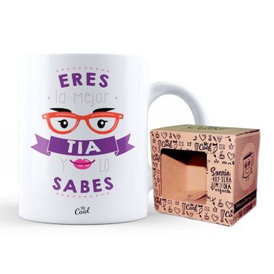 Mug – Tu es la meilleure tante et tu le sais