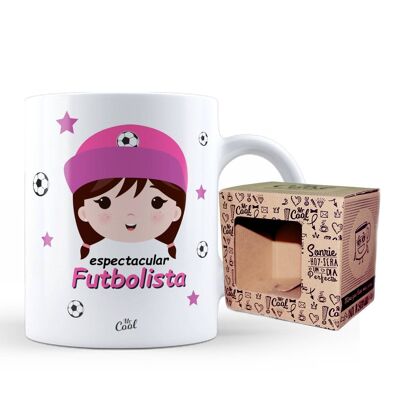 Mug – Joueuse de football spectaculaire